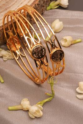 Gold-Plated Bangles Set 2