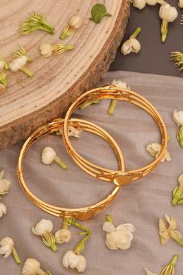 Gold-Plated Bangles Set 4