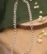 White Beaded Necklace