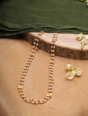 Two-Layered Beaded Necklace 2