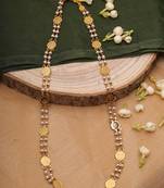 Two-Layered Beaded Necklace with Motifs