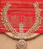 Ethnic White Gold Maang Tikka