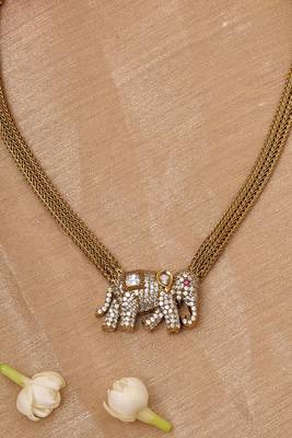Elephant Shaped Necklace 2