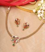 Navratan Necklace Set