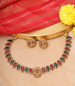 Long Motif Necklace Set