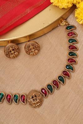 Long Motif Necklace Set 2