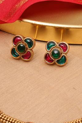 Gold Plated Long Necklace Set 2