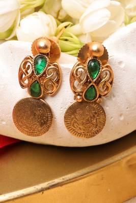 Gold Plated Necklace and Earrings 2