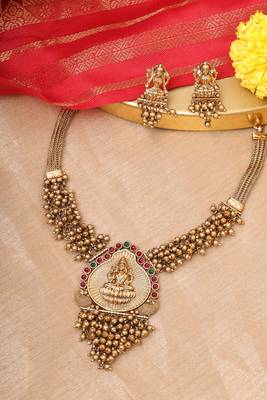 Laxmi Motif Necklace Set 2