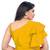 Yellow Malay Satin Plain Readymade Blouse