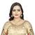 Golden Heavy Malay Satin Silk Full Embroidery Work  Readymade Blouse