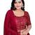 Maroon Cotton Chunri Foil Print Readymade Blouse