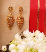 Gold Plated Grape style Jhumki