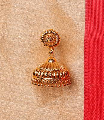 Classic Gold Plated jhumka 3