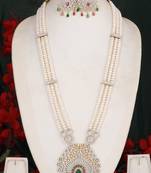 Natural fresh water pearls rani haar