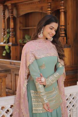 Premium Designer Readymade Kurti-Plazoo-Dupatta Collections 3