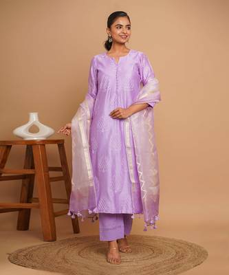 Lavender suit set 1