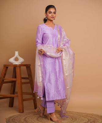 Lavender suit set 3