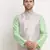 Men's Thread work sequence Green Jacket Only