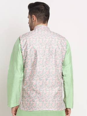 Men's Thread work sequence Green Jacket Only 5