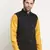 Men Twill Cotton Black Nehru Jacket Only