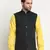 Men Twill Cotton Green Nehru Jacket Only