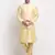 Men Silk Beige Kurta Churidar With Beige Embroided Nehru Jacket Set