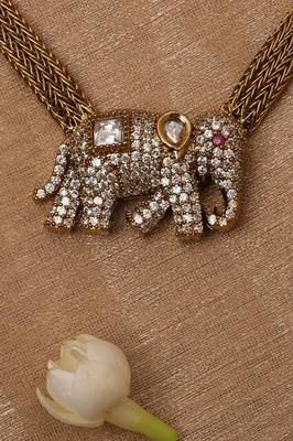 Elephant Shaped Necklace 3