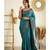 Rama Woven Faux Kanjivaram Silk Saree With Blouse Piece