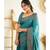 Rama Woven Faux Kanjivaram Silk Saree With Blouse Piece
