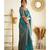 Rama Woven Faux Kanjivaram Silk Saree With Blouse Piece