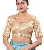 Padded Tissue Square Neck  Blouse