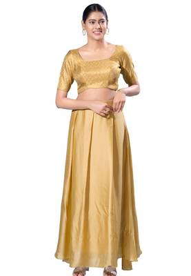 Padded Brocade Square Neck  Blouse 4
