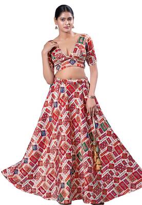 Padded Brocade V-Neck  Blouse 4