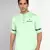 men's pista green cotton casual short kurta