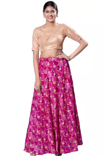 Padded Silk Sweatheart Neck  Blouse