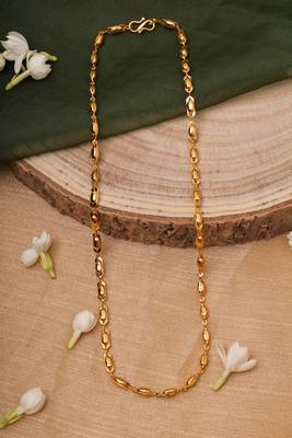 Gold-Plated Classic Necklace 1