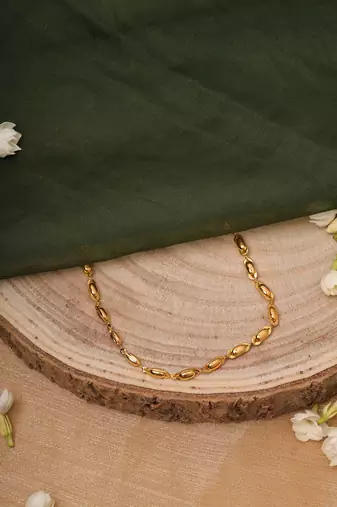 Gold-Plated Classic Necklace