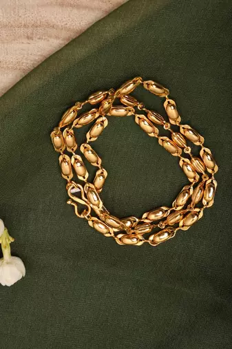 Gold-Plated Classic Necklace