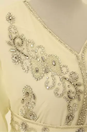 White Kaftan Wedding Kaftan for Women