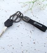 Leather ather bike scooter fashion keychain