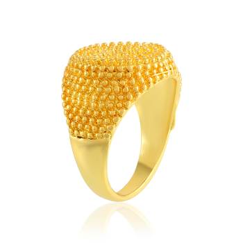 Brass 1 gram gold men finger ring fashion jewellery 4