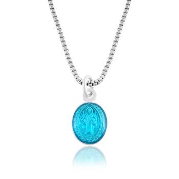 Silver Protective Charm Pendant with Artistic Mother and Child Motif 2