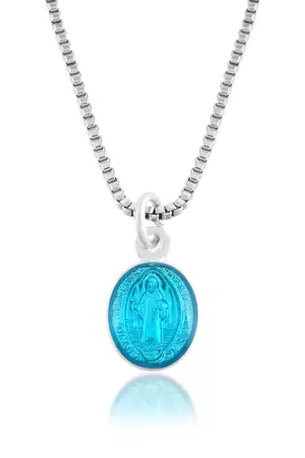 Silver Protective Charm Pendant with Artistic Mother and Child Motif