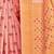 Sangam prints pink banarasi silk woven work traditional tassels saree