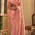 LONDON BEAUTY ORANGE COLOR SILK SAREES WITH BLOUSE
