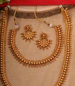 Traditional South Indian Long Necklace Set