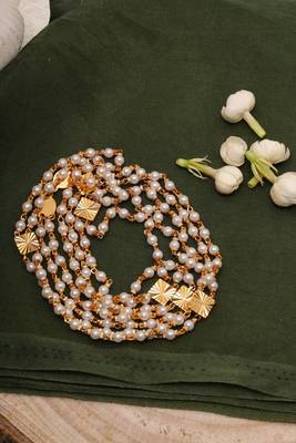 Two-Layered Beaded Necklace 3