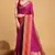 Ethnic And Festive Magenta Traditional Looks Silk Woven Saree