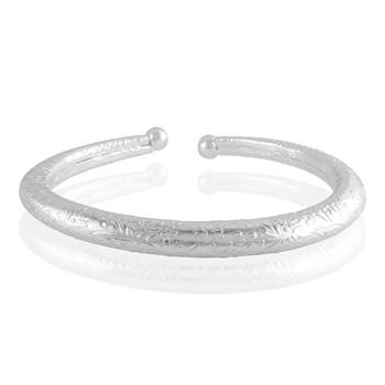 Brass silver bajuband kada armlet for women 1